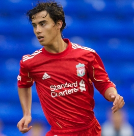 Suso hasn't made his debut for the Liverpool first-team yet but his record